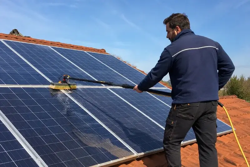 Nettoyage et entretien de panneaux solaires à Marennes-Hiers-Brouage